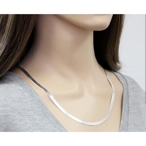 Italian 925 Snakechain Women's Necklace Real Silver 925 ~ 20 Grams 5mm